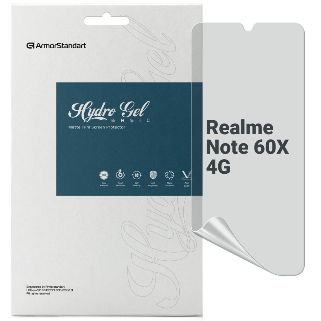 Плівка захисна Armorstandart Matte Realme Note 60X 4G (ARM83428) - зображення 1