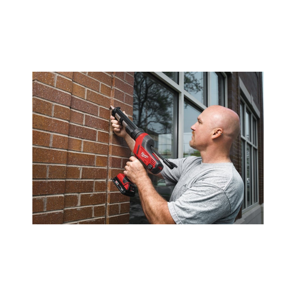 Пістолет для герметика Milwaukee C18 PCG/310C-201В, 310мл, 2Ah (4933441310) - изображение 5