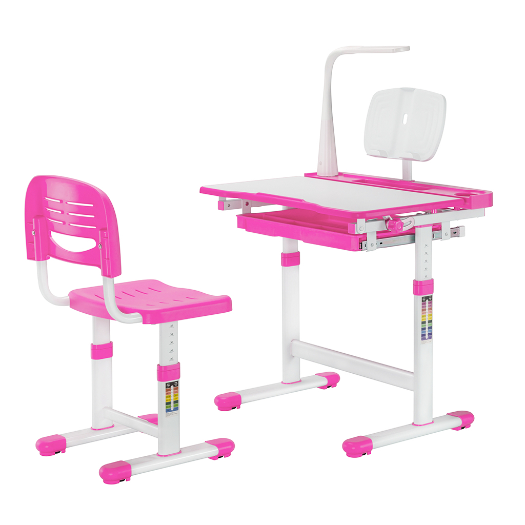 Парта зі стільцем FunDesk Bellissima pink (2001002219160) - зображення 3
