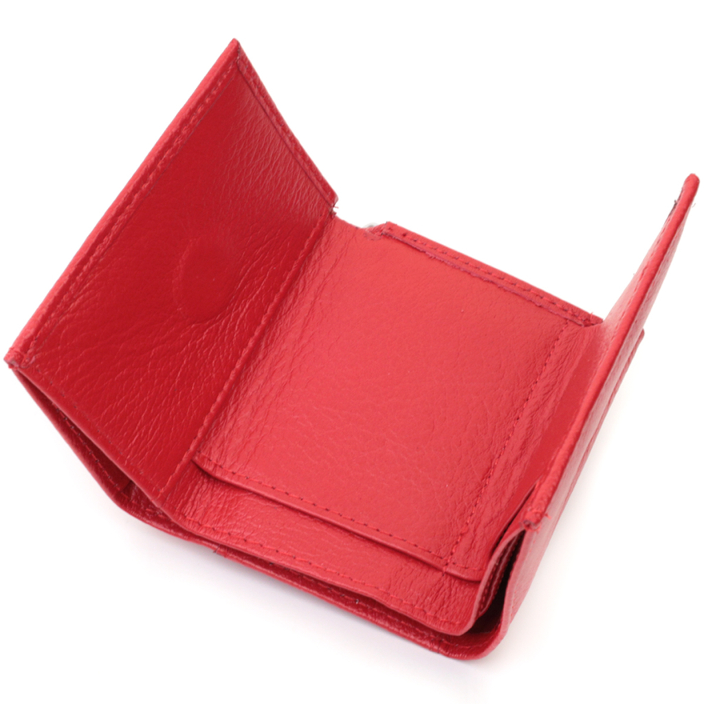 Портмоне ST Leather З натуральної шкіри Червоне (22729) - изображение 6