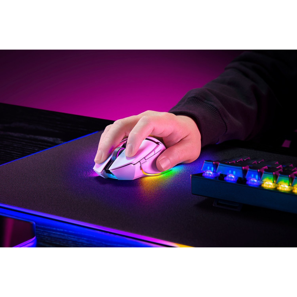 Мишка Razer Basilisk V3 Pro 35K Wireless/Bluetooth White (RZ01-05240200-R3G1) - изображение 10