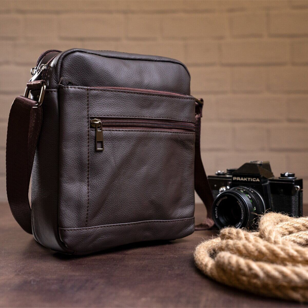 Сумка Vintage Коричнева (14746) - зображення 5