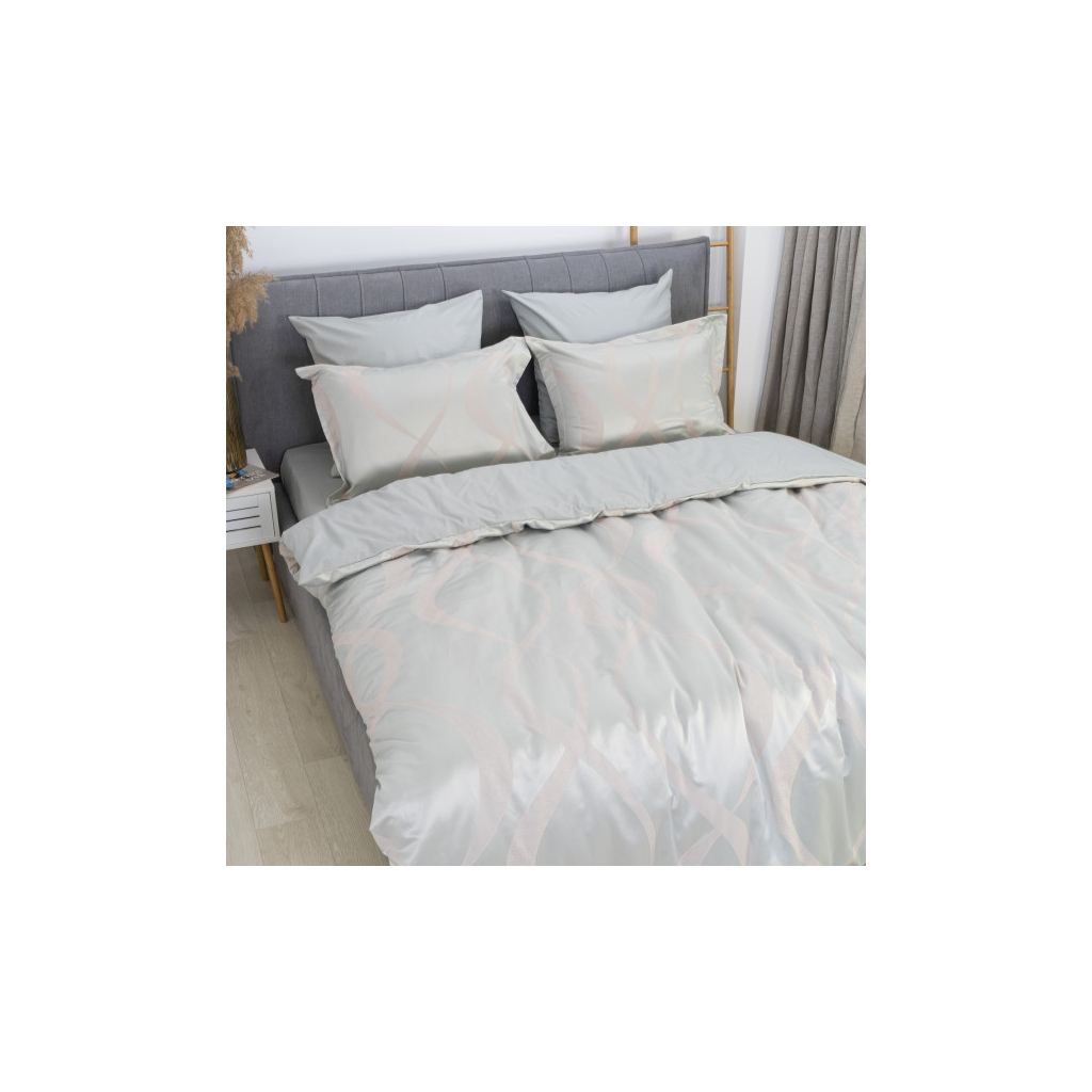 Постільна білизна Tiare 2434 Сатин Жаккард євро (2434_zakard_ev) - зображення 2