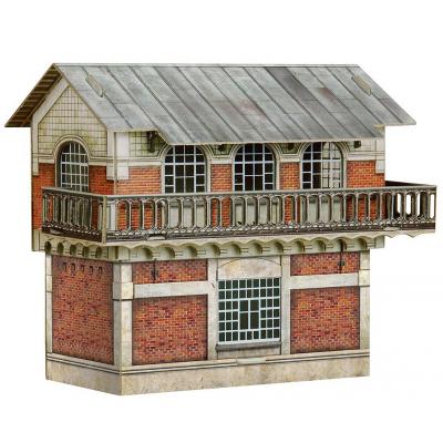 Збірна модель Умная бумага Пост управління стрілками та сигналами (299) - зображення 1