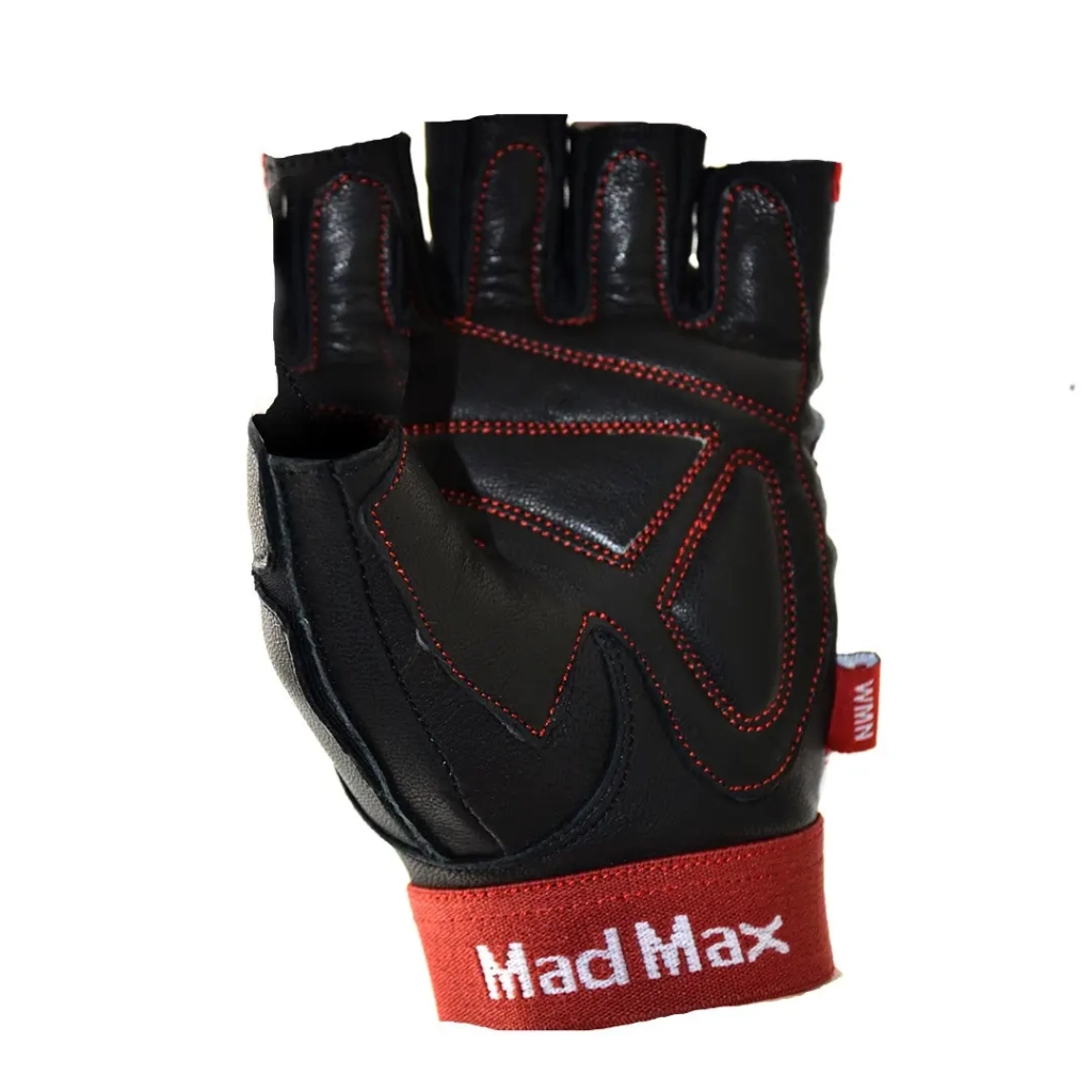 Рукавички для фітнесу MadMax MFG-911 Nine-eleven Zebra BW Zebra M (MFG-911-ZEB_M) - зображення 8