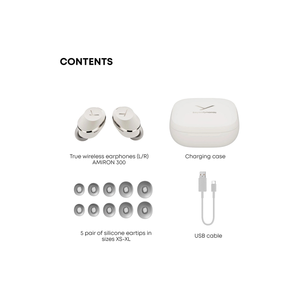 Навушники Beyerdynamic Amiron 300 TWS Cream (531483) - зображення 5