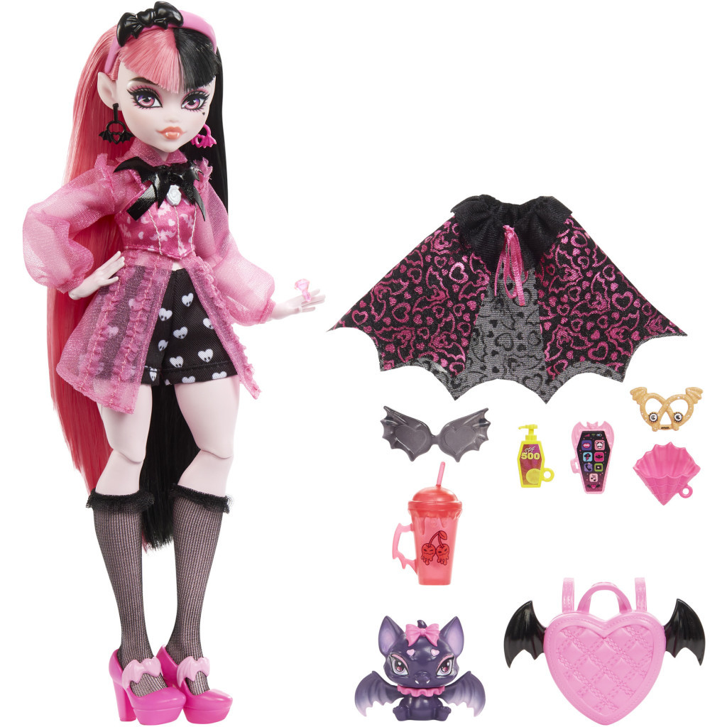Лялька Monster High Монстро-класика Дракулора (HHK51) - зображення 2