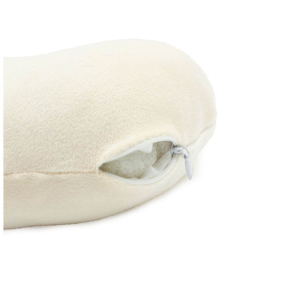 Подушка MirSon для подорожей №8749 Velvet Line 28-0004 Cream 50% Memory (2200006348344) - зображення 2