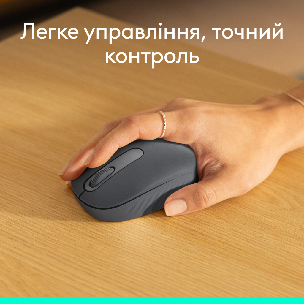 Мишка Logitech M196 Bluetooth Graphite (910-007459) - зображення 9