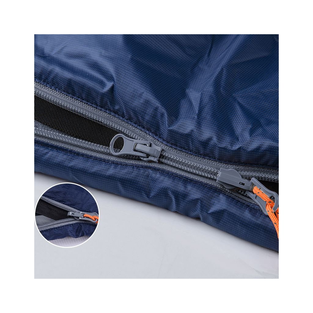 Спальний мішок Naturehike надлегкий LW180 NH21MSD04 правий (15°C) p-p М темно-блакитний (6927595788165-R) - зображення 2