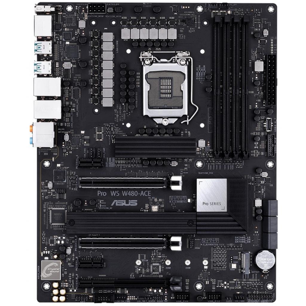 Серверна материнська плата ASUS Pro WS W480-ACE (PRO_WS_W480-ACE) - зображення 2
