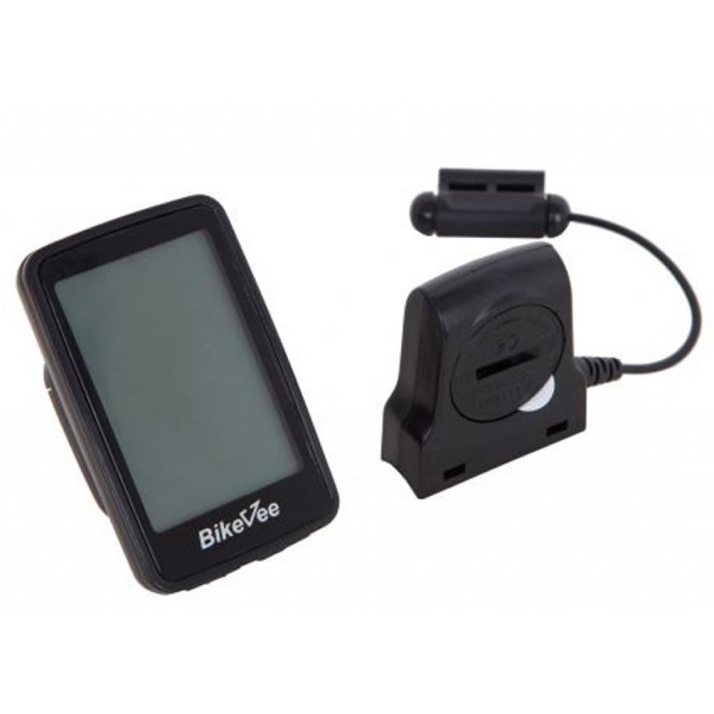 Велокомп'ютер BikeVee бездротовий, bkv-1215 великий екран, каденс, 22 функції (S-001) - зображення 1