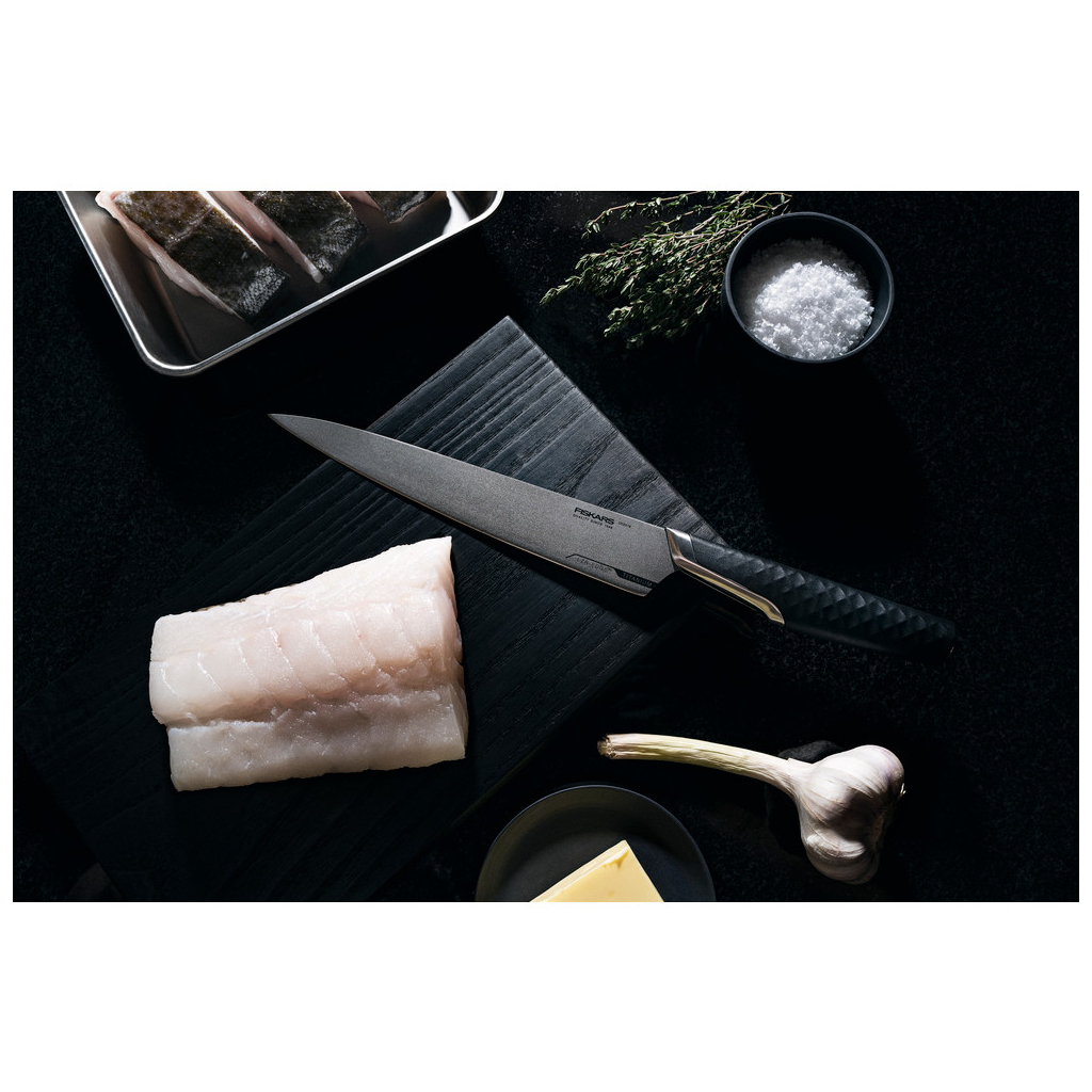 Кухонний ніж Fiskars Taiten для м'яса 21 см (1066835) - изображение 8