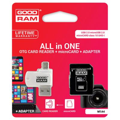 Карта пам'яті Goodram 8GB microSD class 10 UHS-I (M1A4-0080R11) - зображення 2