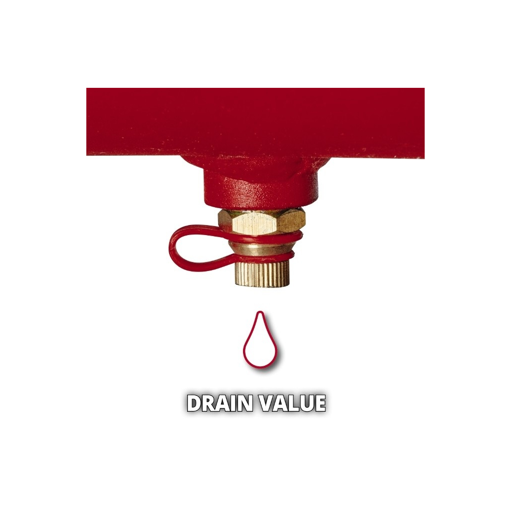 Компресор Einhell TC-AC 270/50/8, масляний, 1800Вт, 50л, 270л/хв, 8бар (4007360) - зображення 3