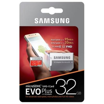 Карта пам'яті Samsung 32GB microSD class 10 UHS-I Evo Plus (MB-MC32GA/APC) - зображення 6