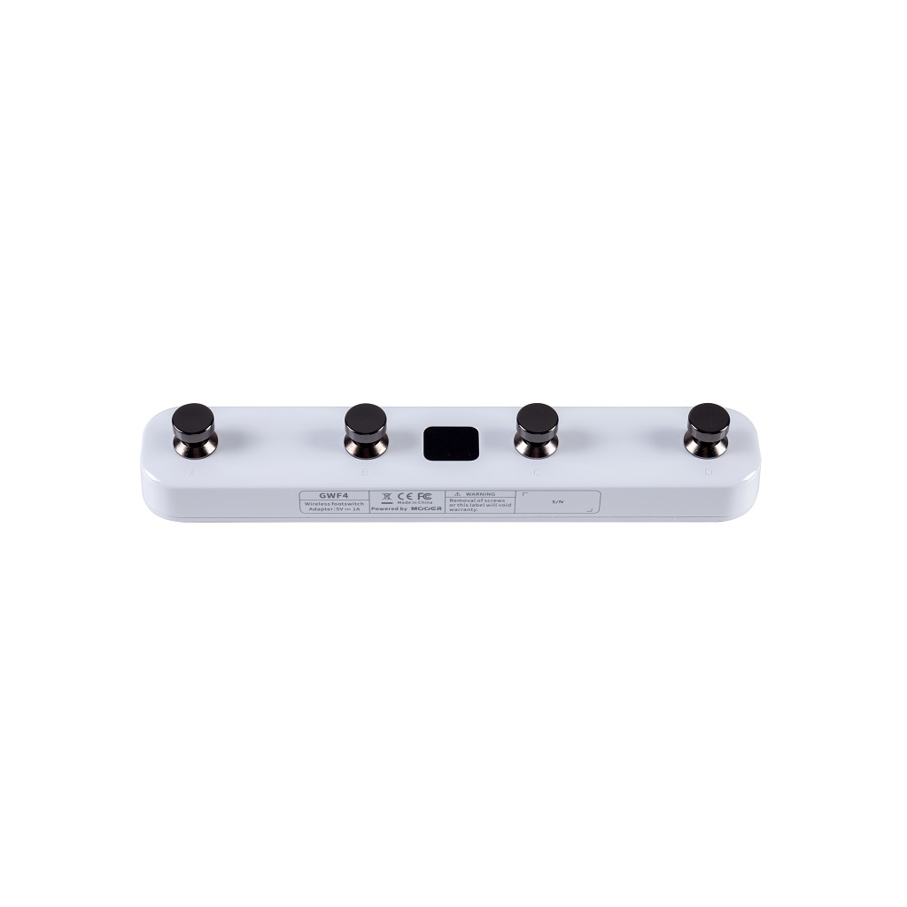 Футконтролер Mooer GWF4 Wireless Footswitch White - зображення 5