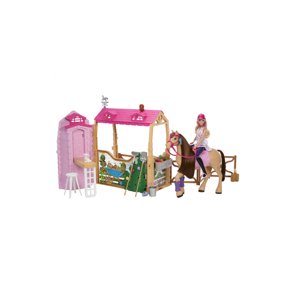 Лялька Barbie Чудова стайня для конячки (HXJ44) - зображення 4