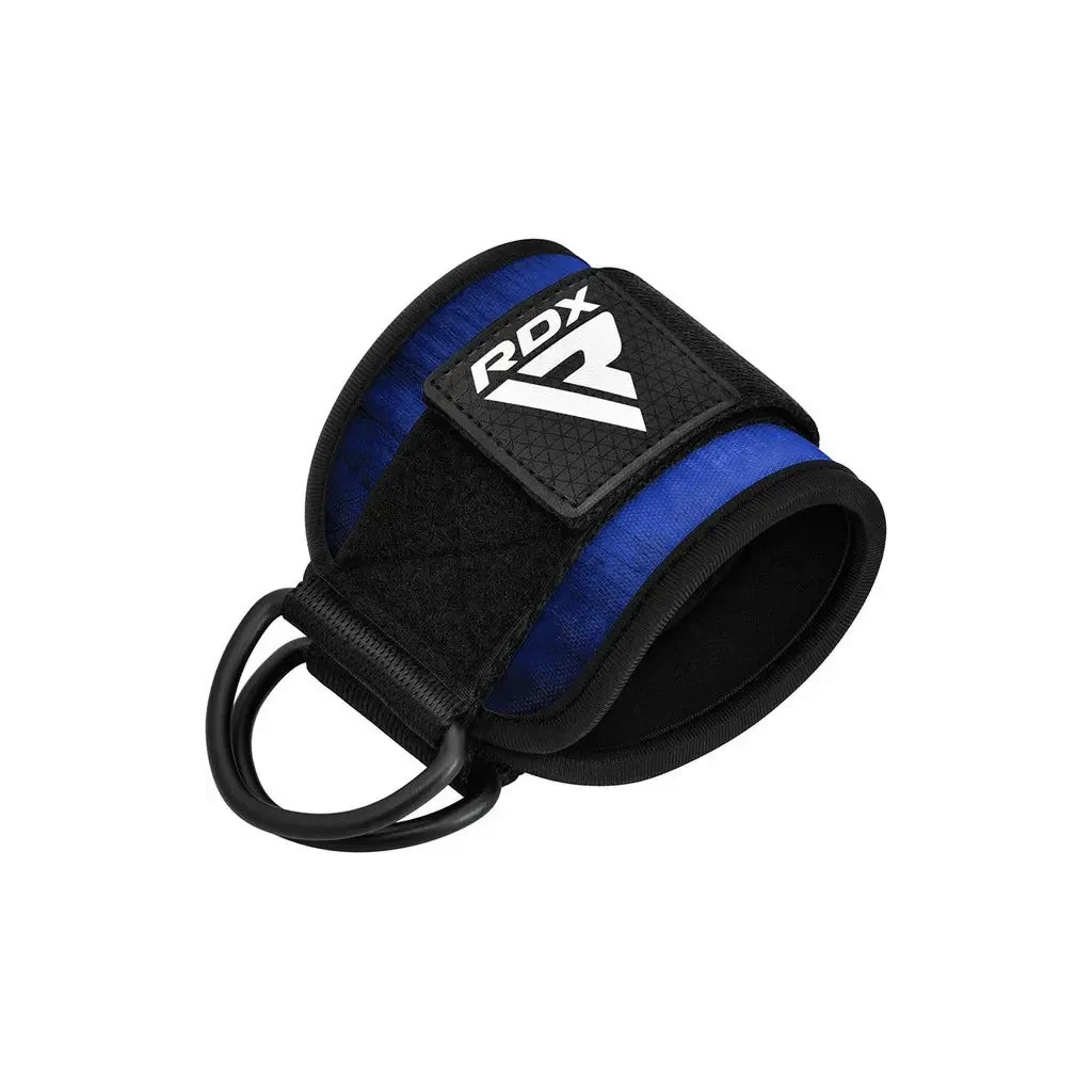 Манжета для тяги RDX A4 Gym Ankle Pro Blue Pair (WAN-A4U-P) - зображення 3