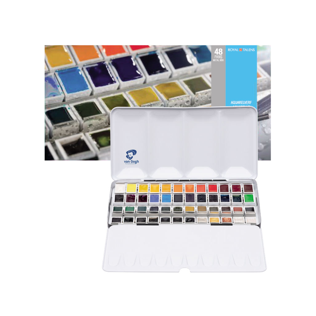 Акварельні фарби Royal Talens Van Gogh 48 кольорів (8712079422875) - зображення 2