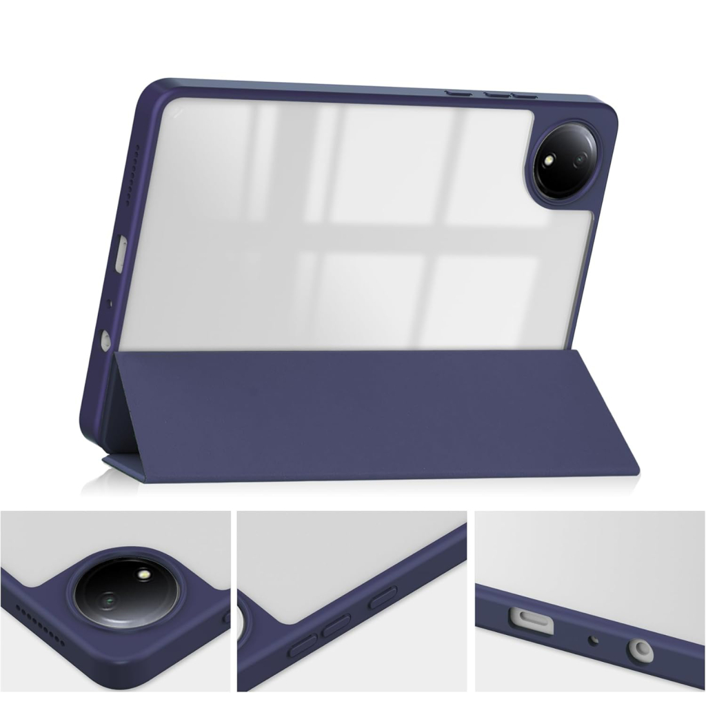 Чохол до планшета BeCover Soft Edge TPU Xiaomi Redmi Pad SE 8.7" Blue Marble (712572) - зображення 6