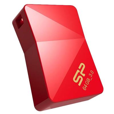 USB флеш накопичувач Silicon Power 64Gb Jewel J08 Red USB 3.0 (SP064GBUF3J08V1R) - зображення 2