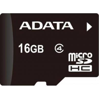 Карта пам'яті ADATA 16GB microSDHC Class 4 (AUSDH16GCL4-R) - зображення 1