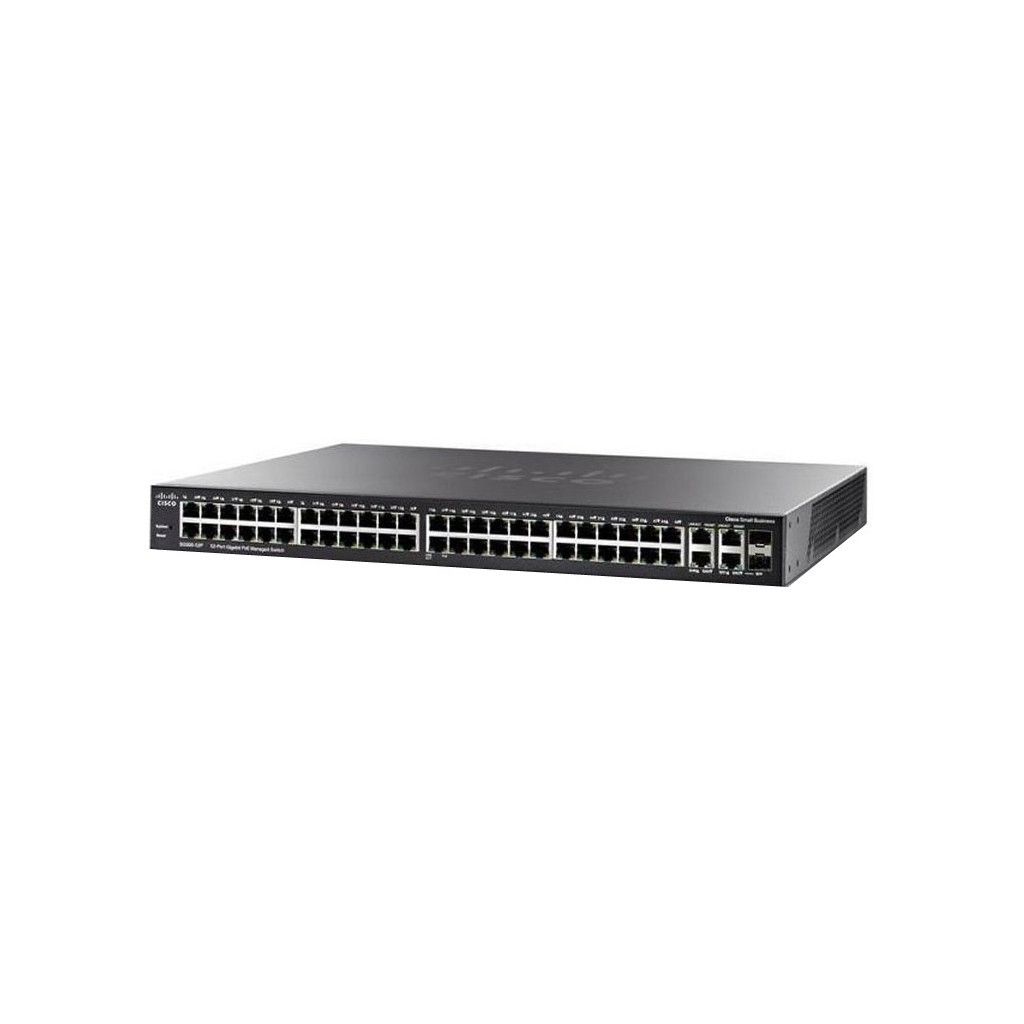 Комутатор мережевий Cisco SX550X-52-K9-EU - зображення 1