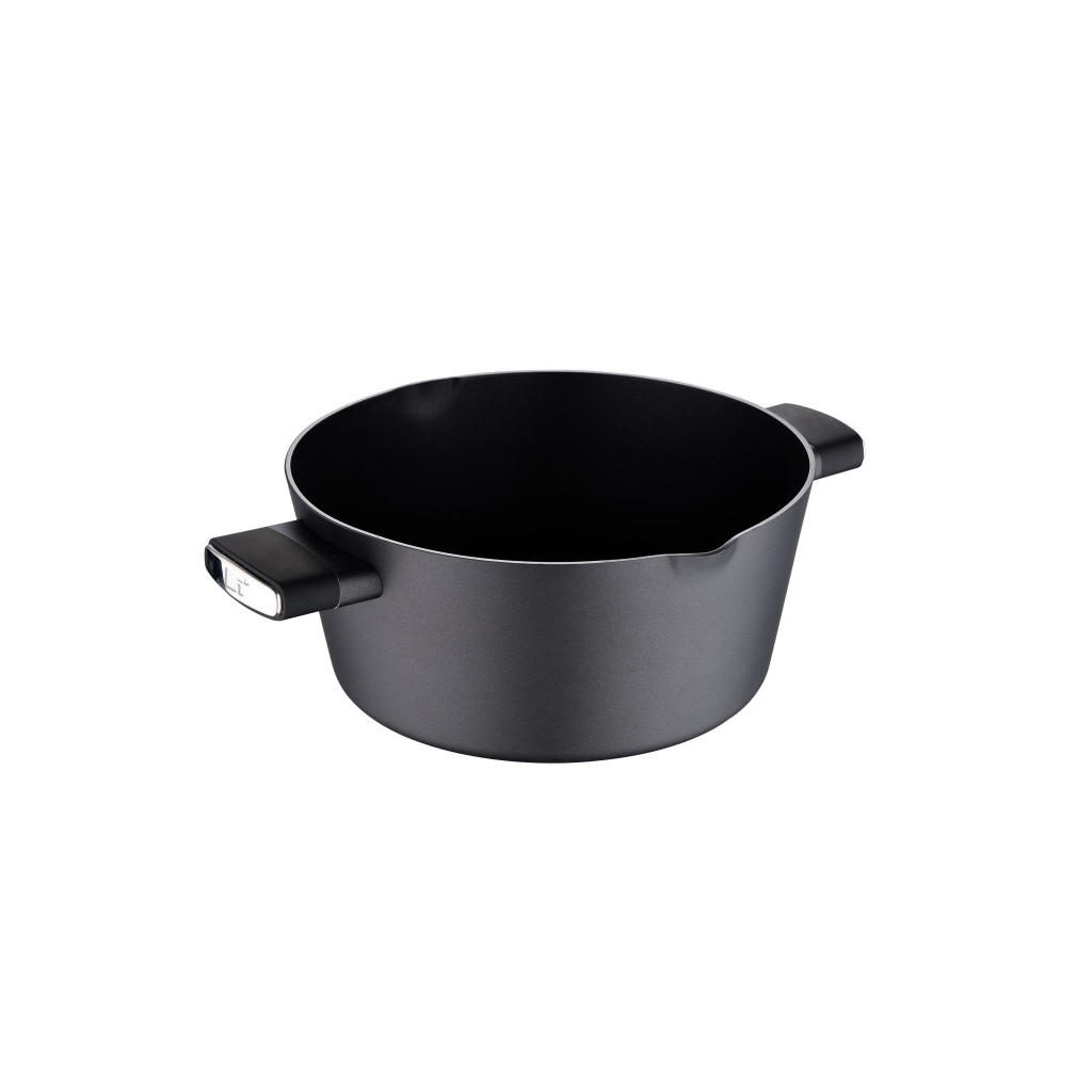Каструля Bergner Ion, з кришкою 6 л (BG-35802-BK) - зображення 3