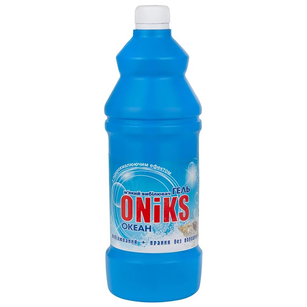 Відбілювач Oniks Океан з підкрохмалюючим ефектом 950 мл (4820026890685) - зображення 1