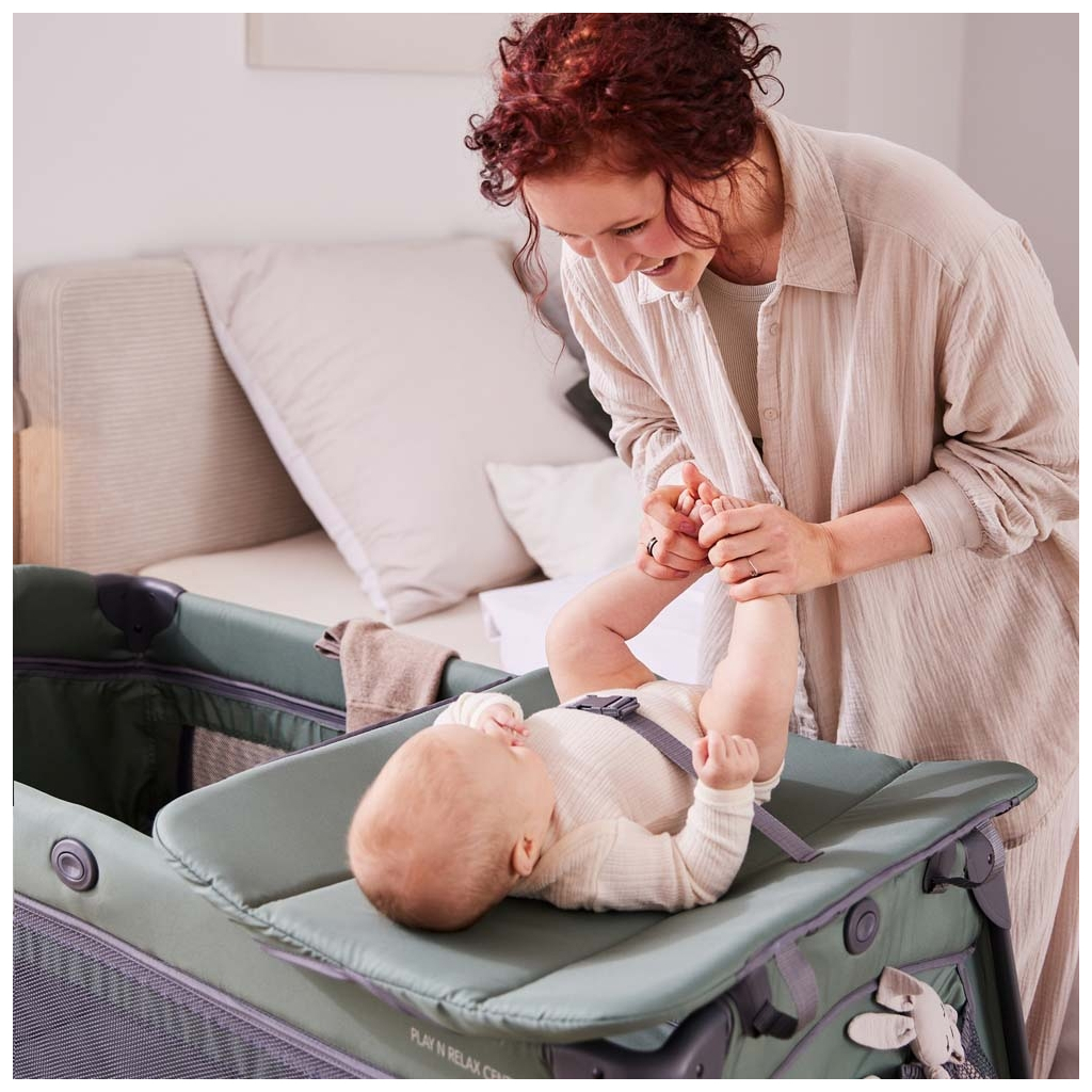 Дитячий манеж Hauck Play N Relax Dark Green (60015-3) - зображення 12