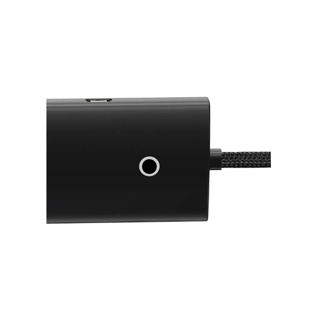 Концентратор Baseus USB-C to 4xUSB 3.0 0.25m black (WKQX030301) - зображення 4