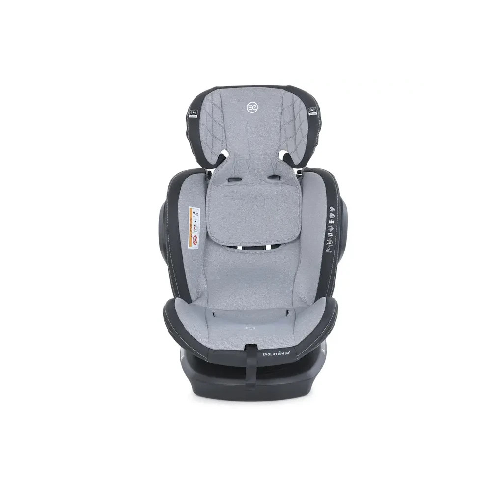Автокрісло El Camino EVOLUTION 2 360 ISOFIX (0-36кг) (ME 1045-1 royal gray) - зображення 4