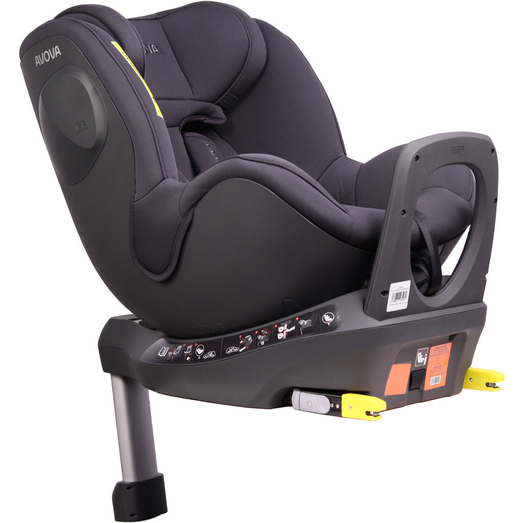 Автокрісло Avova Sperber-Fix i-Size 0-1 Koala Grey (4260621465046) - зображення 3