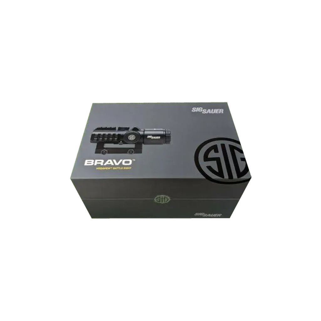 Оптичний приціл Sig Sauer Bravo3 3x24mm Horseshoe Dot Illum (SOB33101) - зображення 6