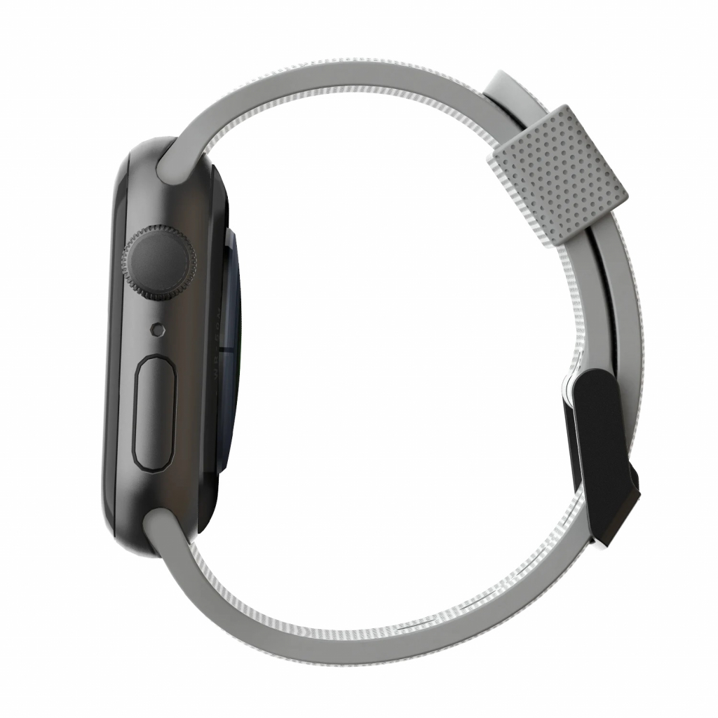 Ремінець до смарт-годинника UAG [U] для Apple Watch 44/42 Dot Silicone, Grey (19249K313030) - зображення 3