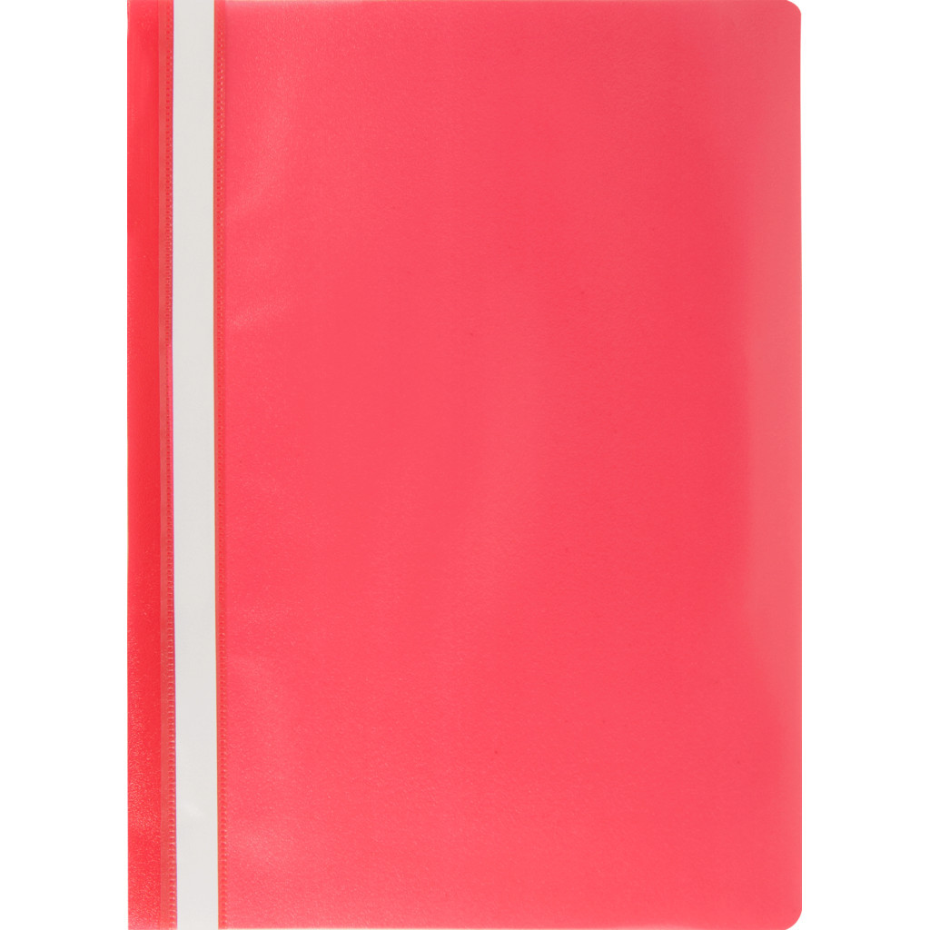 Папка-швидкозшивач Buromax з прозорим верхом A4 Червоний (BM.3313-05) - зображення 1