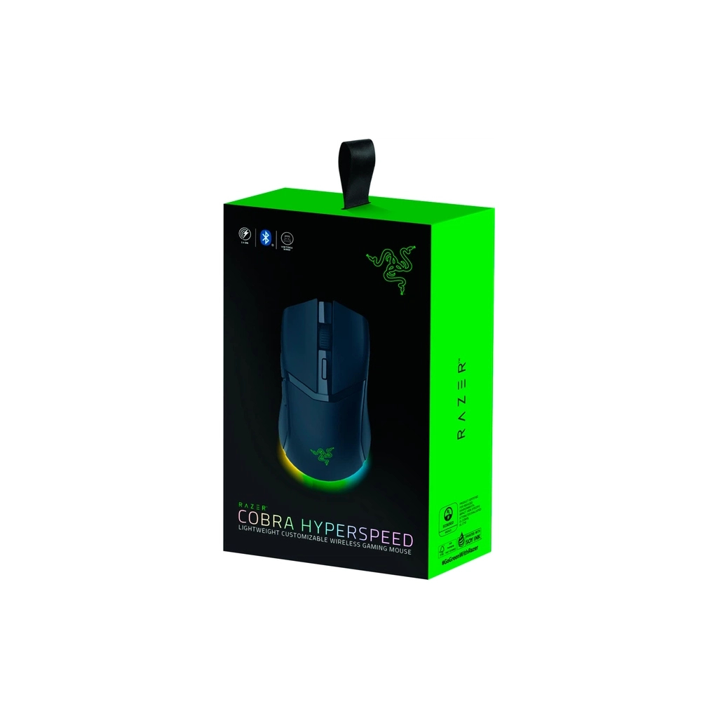 Мишка Razer Cobra Hyperspeed Wireless/Bluetooth/USB Black (RZ01-05570100-R3G1) - зображення 10
