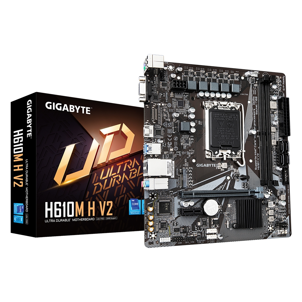 Материнська плата GIGABYTE H610M H V2 - зображення 5
