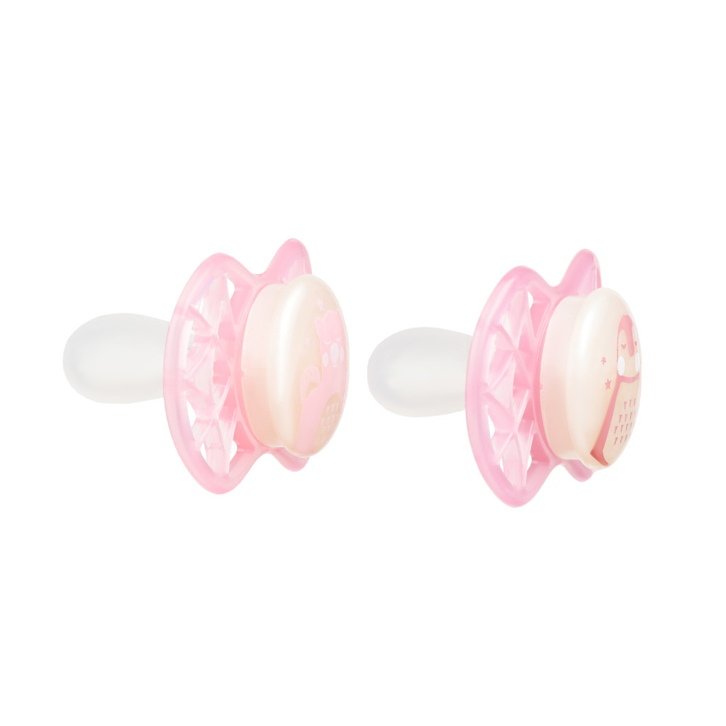 Пустушка Nuvita Air55 Explore 0m+ симетрична (світиться у темряві) (NV7067GF) - зображення 2