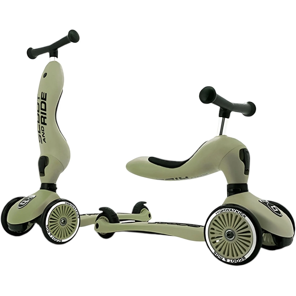 Самокат Scoot&Ride Highwaykick-1 1-5 років оливковий (SR-160629-OLIVE) - зображення 8