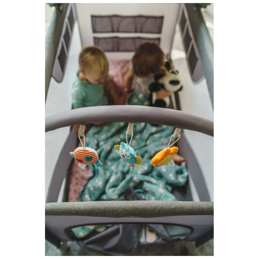 Дитячий манеж Espiro ліжечко Dream 2022 (117 Graphite Sketch) (205415) - зображення 12