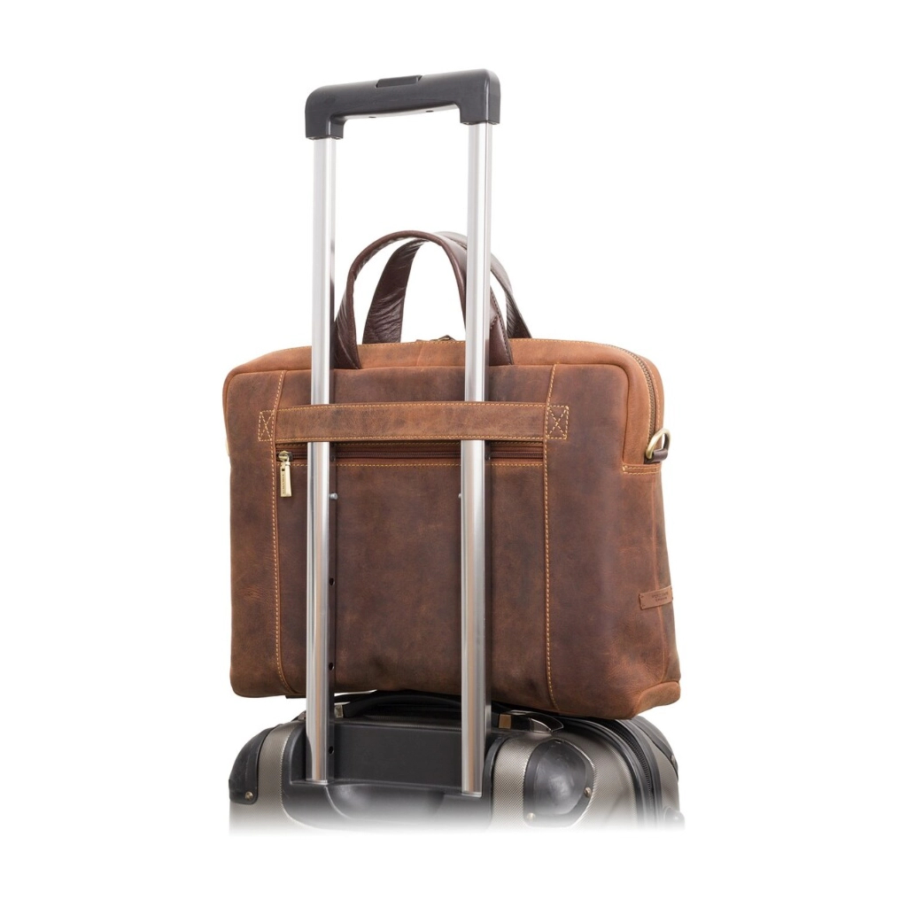 Сумка Visconti TC76 Octo 13 Havana Tan (TC76 TAN) - зображення 10