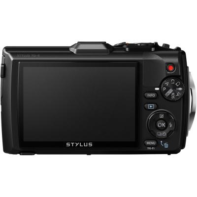 Цифровий фотоапарат Olympus TG-4 Black (V104160BE000) - зображення 4
