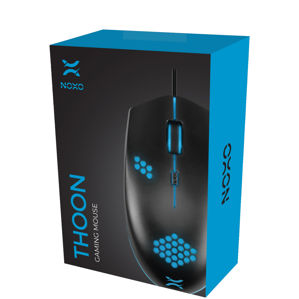 Мишка Noxo Thoon Gaming mouse USB Black (4770070881989) - зображення 5