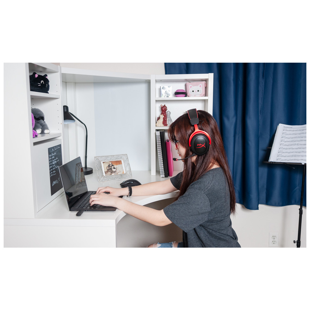 Навушники HyperX Cloud II Wireless Black-red (4P5K4AA) - зображення 10