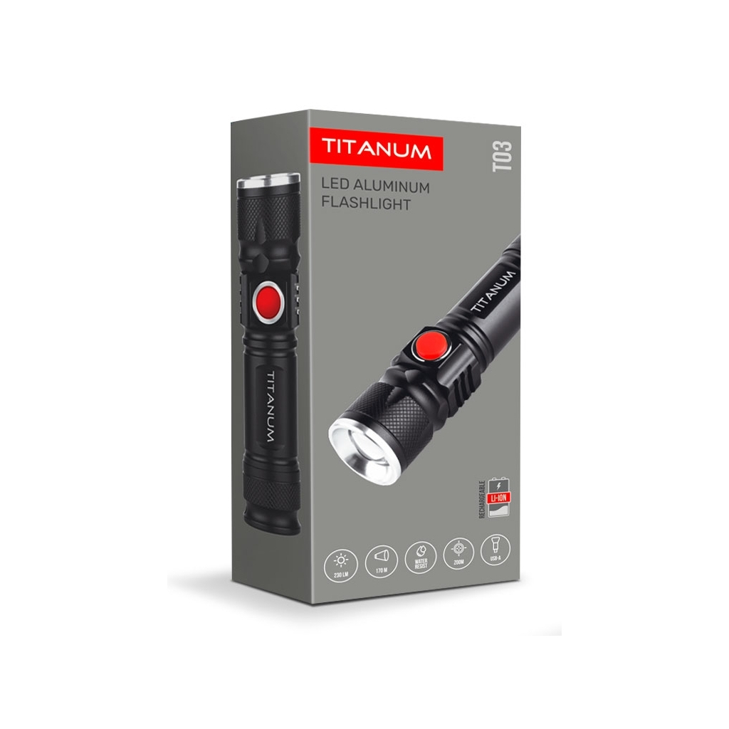 Ліхтар TITANUM 230Lm 6500K (TLF-T03) - зображення 2