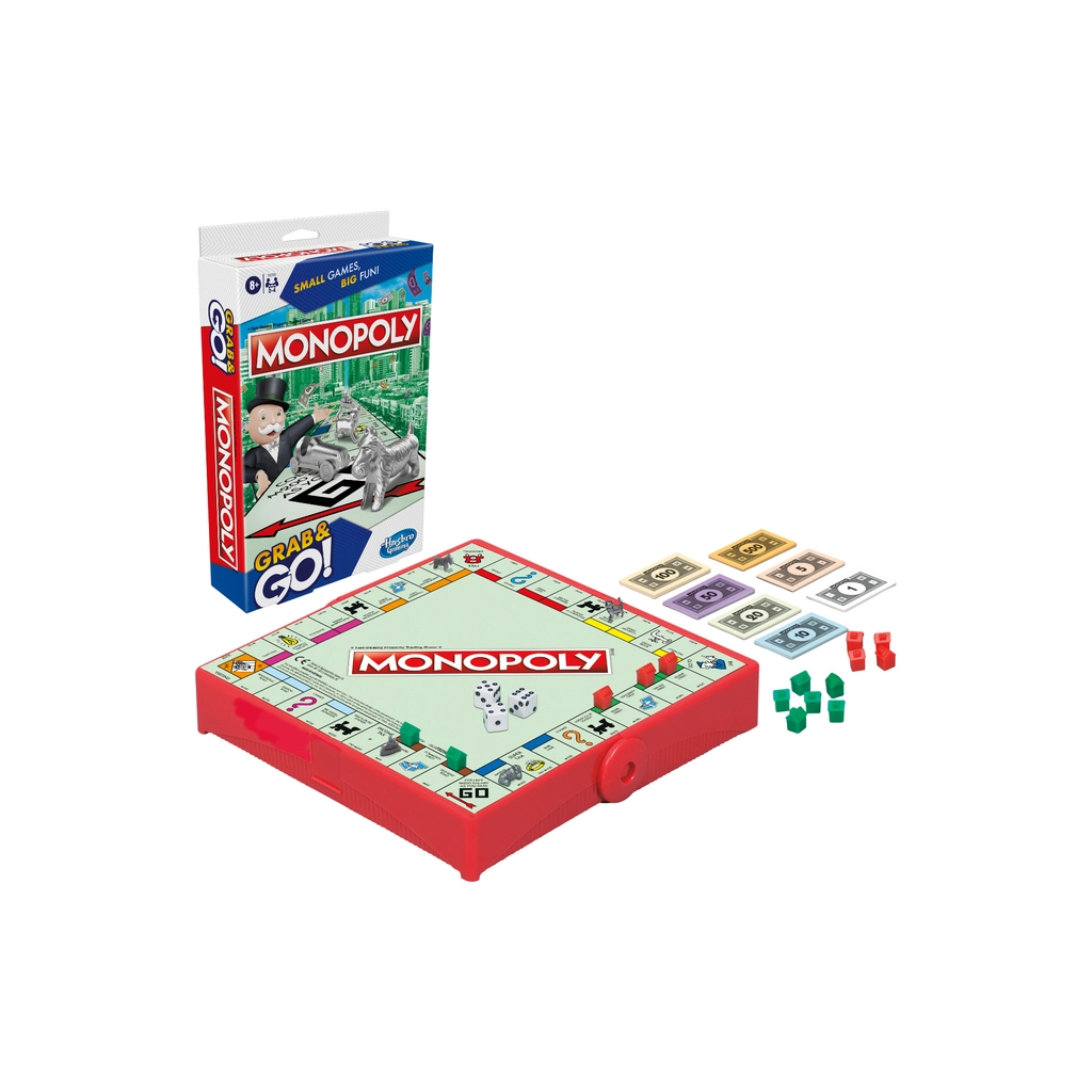 Настільна гра Hasbro дорожня Монополія (F8256) - зображення 1