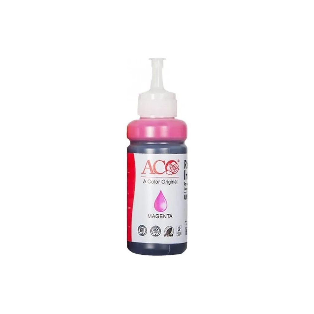 Чорнило ACO HP GT51/52 Magenta, 70ml, InkTank/Smart Tank (ACO-AH-001-MUN) - зображення 1