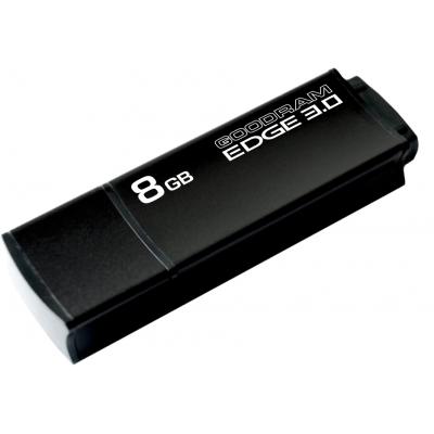 USB флеш накопичувач Goodram 8GB UEG3 Edge Black USB 3.0 (UEG3-0080K0R11) - зображення 3